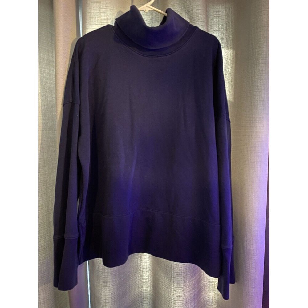 Gap 24/7 Split-Hem Vintage Soft Turtleneck Pullover